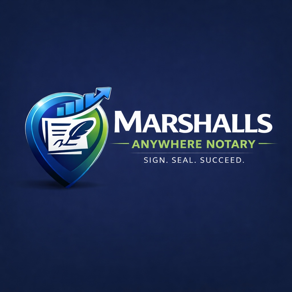Marshalls Anywhere Notary logo